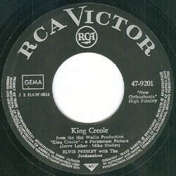 King Creole Soundtrack (Walter Scharf) - cd-inlay