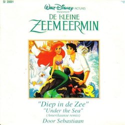 De Kleine Zeemeermin Soundtrack (Alan Menken) - CD cover