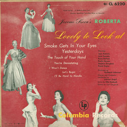 Jerome Kern's Roberta Soundtrack (Otto Harbach, Jerome Kern) - CD cover