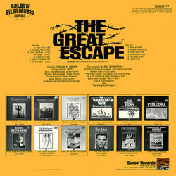 The Great Escape Bande Originale (Elmer Bernstein) - CD Arrire