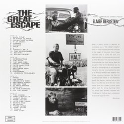 The Great Escape Soundtrack (Elmer Bernstein) - CD Trasero