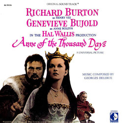 Anne of the Thousand Days Soundtrack (Georges Delerue) - Cartula
