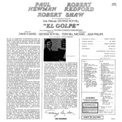 El Golpe Soundtrack (Marvin Hamlisch, Scott Joplin) - CD Back cover
