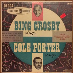 Bing Crosby Sings Cole Porter Songs Soundtrack (Cole Porter) - CD cover