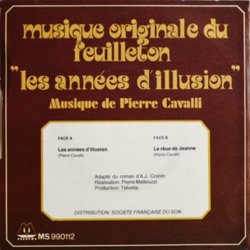 Annes d'Illusion Soundtrack (Pierre Cavalli) - CD Back cover