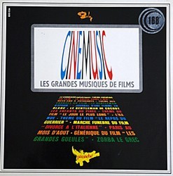 Cinemusic Les Grandes Musiques de Films Soundtrack (Various Artists) - CD cover
