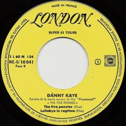 The Five Pennies: Danny Kaye Soundtrack (Danny Kaye, Leith Stevens) - cd-cartula