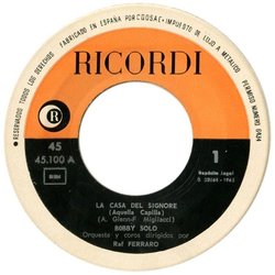 100.000 dollari per Ringo Soundtrack (Bruno Nicolai, Bobby Solo) - cd-inlay