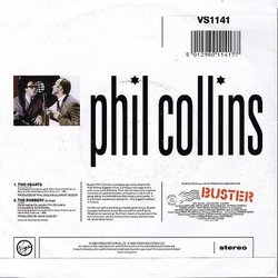 Buster Soundtrack (Phil Collins, Anne Dudley) - CD Trasero