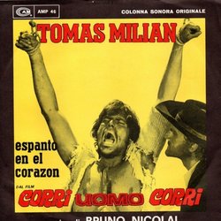 Corri Uomo Corri Soundtrack (Tomas Milian, Ennio Morricone, Bruno Nicolai) - CD cover