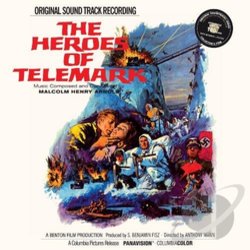 The Heroes of Telemark Soundtrack (Malcolm Arnold) - CD cover