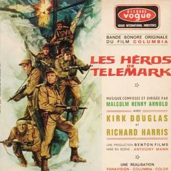 Les Hros de Telemark Soundtrack (Malcolm Arnold) - CD cover