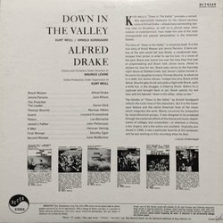 Down in the Valley Soundtrack (Alfred Drake, Kurt Weill) - CD Back cover