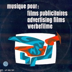 Musique Pour: Films Publicitaires Advertising Films Werbefilme Soundtrack (Vladimir Cosma) - CD cover