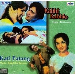 Kabhi Kabhie / Kati Patang Soundtrack (Khayyam , Various Artists, Anand Bakshi, Rahul Dev Burman, Sahir Ludhianvi) - CD cover