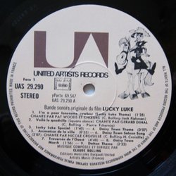Lucky Luke Soundtrack (Claude Bolling) - cd-cartula