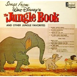 The Jungle Book Soundtrack (Various Artists, George Bruns) - CD Back cover
