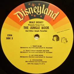 The Jungle Book Soundtrack (Various Artists, George Bruns) - cd-inlay