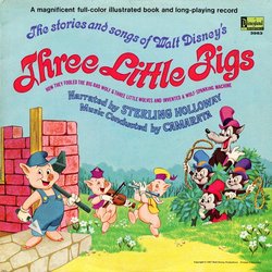 Three Little Pigs Soundtrack (Various Artists,  Camarata) - CD cover