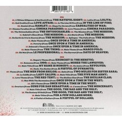 The Essential Ennio Morricone Film Music Collection Soundtrack (Ennio Morricone) - CD Back cover