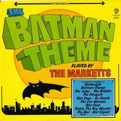 The Batman Theme Soundtrack (Neal Hefti, The Marketts) - CD cover