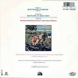 Batman Soundtrack (Nelson Riddle) - CD Trasero