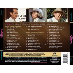 Chinatown Soundtrack (Jerry Goldsmith) - CD Back cover