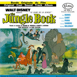 The Jungle Book Soundtrack (George Bruns, Terry Gilkynson, Robert M. Sherman, Richard Sherman) - CD cover