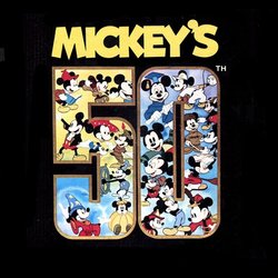 Mickey's 50th Soundtrack (Various Artists) - CD cover