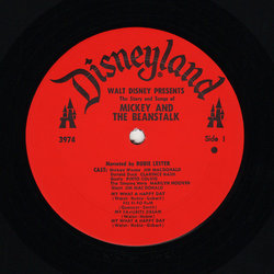 Mickey And The Beanstalk Soundtrack (Various Artists) - cd-inlay