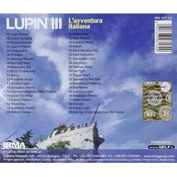 Lupin III: L'Avventura Italiana Soundtrack (Papik ,  Yuma) - CD Back cover