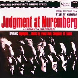 Judgment at Nuremberg Bande Originale (Ernest Gold) - Pochettes de CD