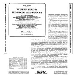 Music From Motion-Pictures Soundtrack (Various Artists, David Rose) - CD Trasero