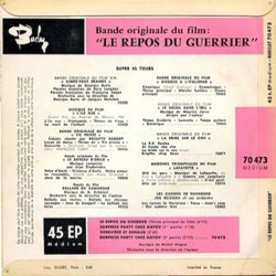 Le Repos du Guerrier Soundtrack (Michel Magne) - CD Trasero