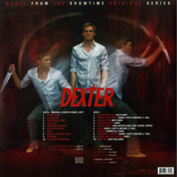 Dexter Soundtrack (Various Artists, Daniel Licht) - CD Back cover