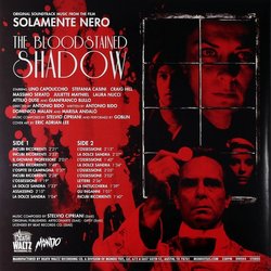 The Bloodstained Shadow Soundtrack (Stelvio Cipriani) - CD Back cover