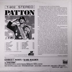 Patton Soundtrack (Jerry Goldsmith) - CD Back cover