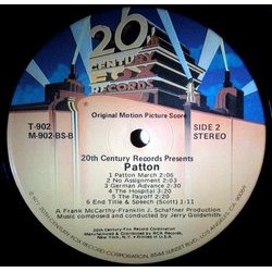 Patton Soundtrack (Jerry Goldsmith) - cd-inlay