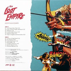 The Lost Empire Soundtrack (Alan Howarth) - CD Back cover