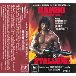 Rambo: First Blood Part II Soundtrack (Jerry Goldsmith) - CD cover