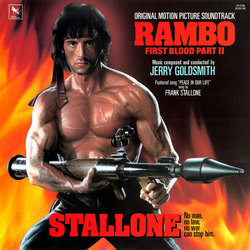 Rambo: First Blood Part II Soundtrack (Jerry Goldsmith) - Cartula