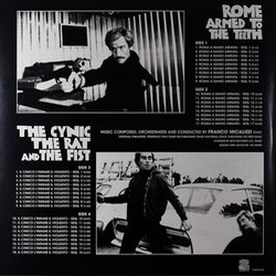Rome Armed To The Teeth / The Cynic The Rat And The Fist Soundtrack (Franco Micalizzi) - CD Back cover