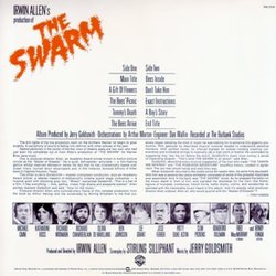 The Swarm Soundtrack (Jerry Goldsmith) - CD Back cover