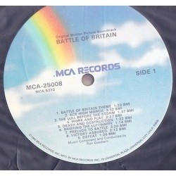 Battle of Britain Soundtrack (Ron Goodwin) - cd-inlay