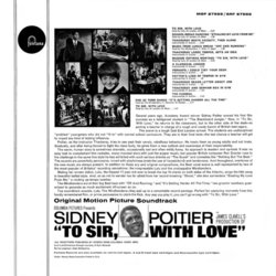 To Sir, With Love Soundtrack (Ron Grainer) - CD Back cover