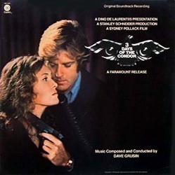 3 Days of the Condor Soundtrack (Dave Grusin) - CD cover