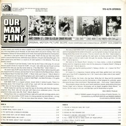 Our Man Flint Soundtrack (Jerry Goldsmith) - CD Achterzijde