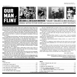 Our Man Flint Soundtrack (Jerry Goldsmith) - CD Trasero