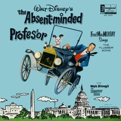 The Absent Minded Professor And The Shaggy Dog Soundtrack (Richard M. Sherman, Robert B. Sherman) - CD cover