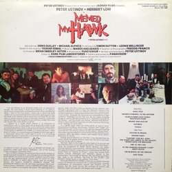 Memed My Hawk Soundtrack (Manos Hadjidakis) - CD Back cover